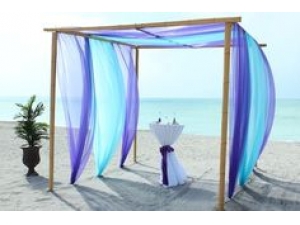 Beautiful Bamboo Canes For Beach Wedding