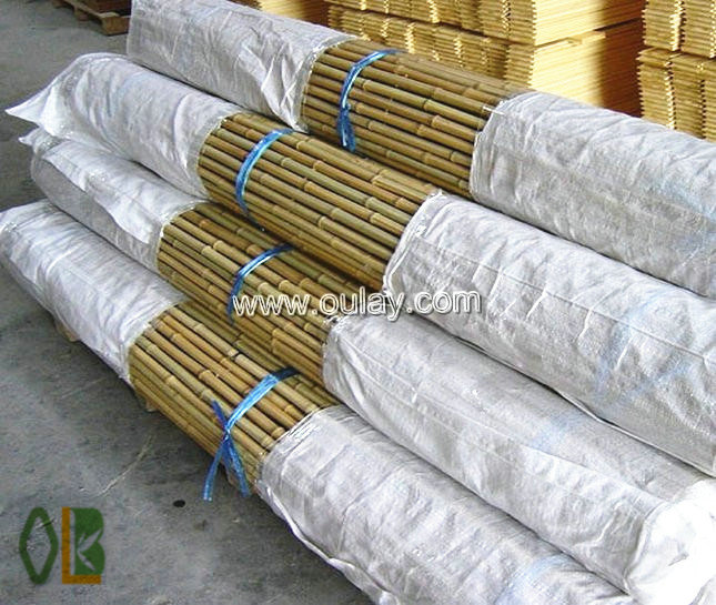 250pcs in woven bag bamboo canes
