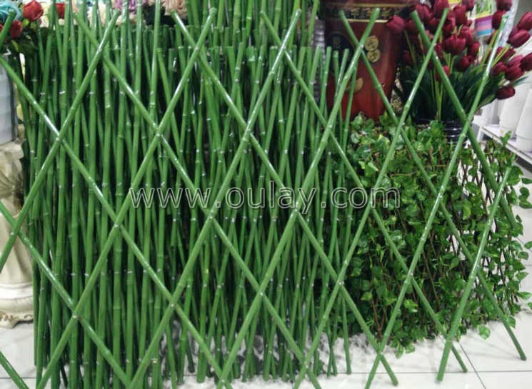 plastic bamboo garden trellis