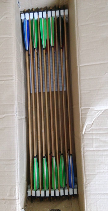 various archery arrows