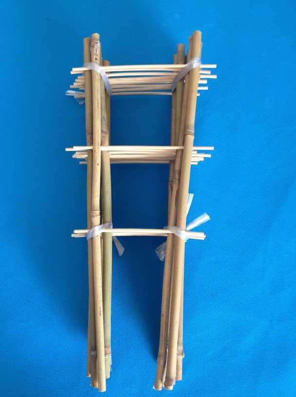 35cm bamboo trellis for flowers