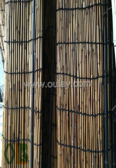black bamboo fencing