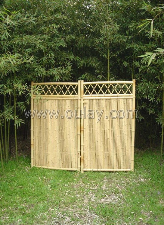 first class bamboo garden fence