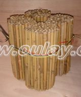 Bamboo edging in packing status