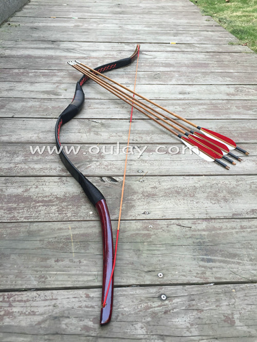 New traditionsl adult bow and arrows
