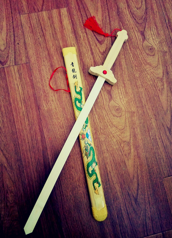Children bamboo long sword for training,cosplay